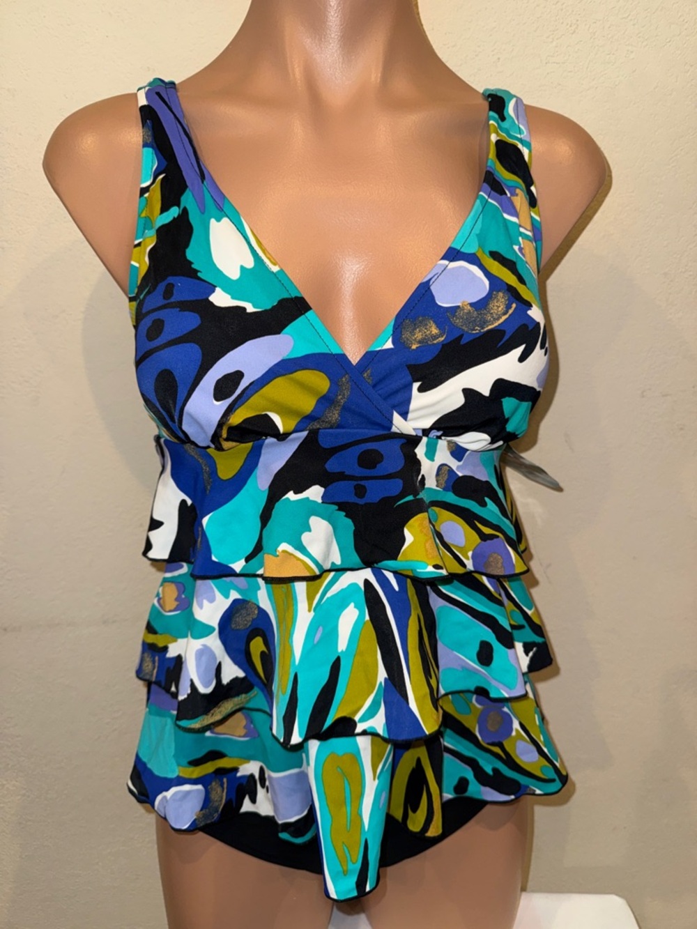 NWT Swim Solutions Tankini set size 8